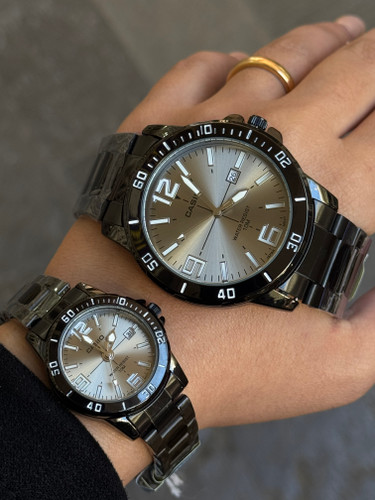 حراج ویژه ساعت ست مردانه زنانه کاسیو کیفیت درجه 1