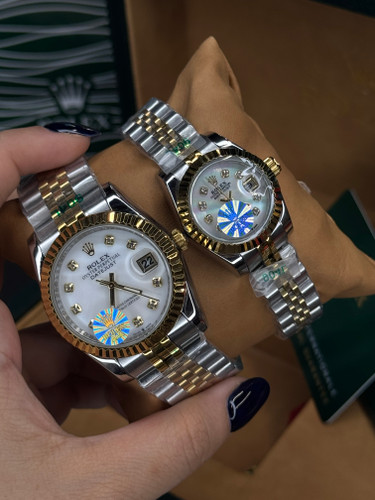 ساعت ست وتک مردانه زنانه رولکس دیتجاست کیفیت AAA